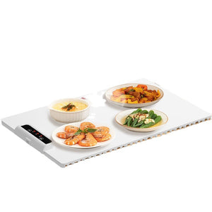 Electric Food Warmer Heating Plate | Large Surface Buffet Warmer with Adjustable Temperature Control