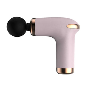 Pink Massage Gun | 6-Speed Deep Tissue Massager | 4 Professional Massage Heads