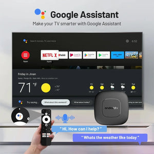 Android TV Express 8K+ Streaming Box | Ultra HD | Android 13.0 | Voice Bluetooth Controller (2G+8G)