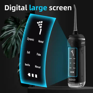 L13 Black Portable Electric Water Flosser | Handheld Teeth Cleaner | USB Rechargeable | Deep Oral Irrigator