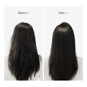 Black Wireless USB Curling & Flat Iron | 2-in-1 | Portable Hair Straightener & Curler | Rechargeable