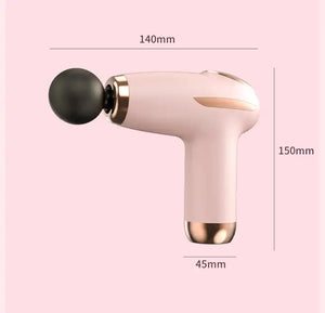 Mini Fascia Gun | Pink | 6-Speed | Type-C Rechargeable | 5W Power | Compact Muscle Relief
