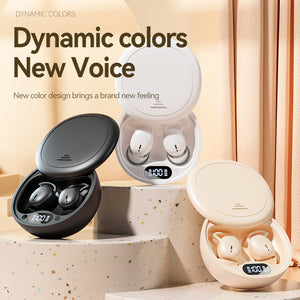 Black M73 Noise-Cancelling Bluetooth Earphones | Wireless | Bluetooth 5.4 | Mini In-Ear | Ultra Long Battery Life