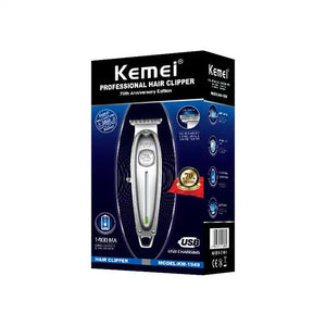Gold KM-1949 Professional Hair Clipper | Electric Hair Trimmer for Styling & Carving with Precision Blades