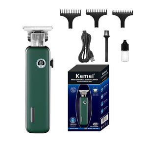 KM-5098 Portable Hair Clipper | Small Electric Trimmer for Carving, Hair Cutting & Styling