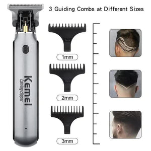 KM-1757 Professional Hair Clipper | Electric Hair Trimmer for Carving, Styling & Precision Cuts