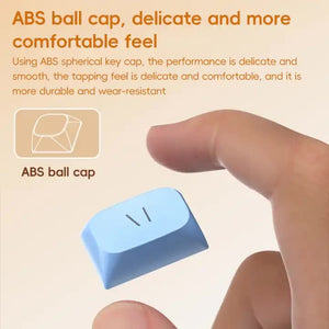 Blue+Purple L98 High-Performance Triple Mode Keyboard | Wired, Wireless & Bluetooth | RGB Gaming & Office Quiet Keyboard