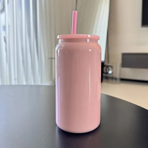 Pink 16oz 304 Stainless Steel Insulated Travel Mug | Portable Coffee Cup | Double-Wall Thermos for Hot & Cold Beverages