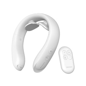 Intelligent Neck Massager | Heat Therapy | Neck & Shoulder Pain Relief | Portable Design