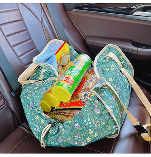 Car Back Seat Organizer Hammock | Pink | Portable Storage Solution | Travel Essentials