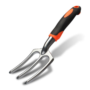 Orange 8-Piece Heavy-Duty Gardening Tool Set | Ergonomic Handles | Storage Bag Included