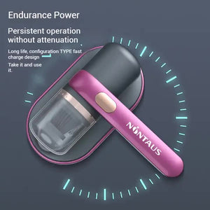 Portable UV Mattress Cleaner | Gold | Handheld Wireless Dust Mite Vacuum | UV Sterilizer for Bed, Fabric & Upholstery | Home Cleaning Tool