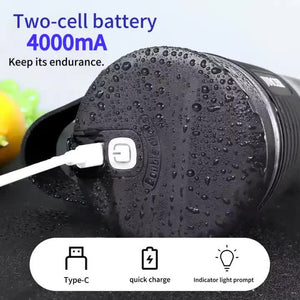 Black Portable Juicer | Rechargeable Outdoor Travel Juice Cup | Six Blades | Multifunctional Smoothie Maker