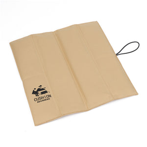 4 PCS Portable Waterproof Outdoor Picnic Mat | Beige | Moisture-Proof Thermal Seat Pad | Foldable & Lightweight Travel Cushion