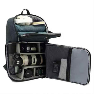 Waterproof DSLR Camera Backpack | Large Capacity | Multifunctional | Tripod Mount & Headphone Jack Included