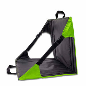 Portable Solar Camping Shower Bag | Green | 20L Foldable Outdoor Water Storage | Temperature Display | Hiking & Travel Essential