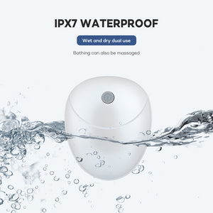 Green Mini Electric Head Massager | Portable 3D Massage Device | Waterproof, Rechargeable & Compact