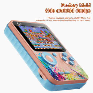 G5 Retro Handheld Game Console | 500 Classic Games | Sky Blue | Gamepad Included