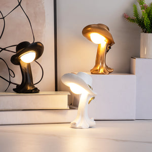 White Creative Cowboy Hat USB Table Lamp | Unique Home & Office Décor