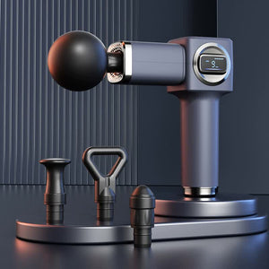 Massage Gun | Blue | LC-007 | Professional Deep Tissue | LCD Display | Muscle Relief