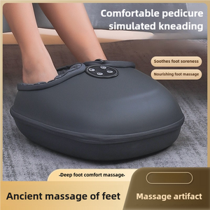 Compact Foot Massager with Heat & Timer | Deep Kneading Therapy | Pain Relief & Relaxation