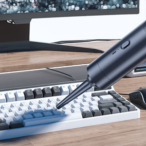 White Cordless Handheld Vacuum Cleaner with Blower Function | Compact & Rechargeable | 120W Power