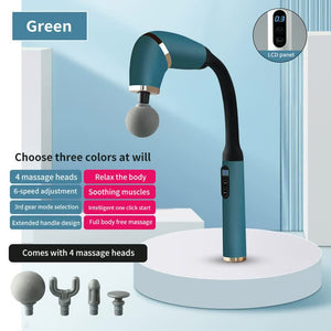 Elbow Massage Gun | Green | Portable | 2000mAh Battery | Muscle Relaxation Tool