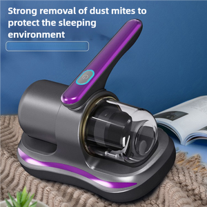 Blue Handheld Dust Mite Vacuum Cleaner | Cordless | High Suction Power | USB Rechargeable