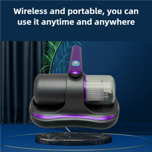 Blue Handheld Dust Mite Vacuum Cleaner | Cordless | High Suction Power | USB Rechargeable