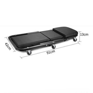 Mechanic Creeper | Heavy-Duty 36-Inch | Multi-Functional Repair Board | Adjustable Height for Car Maintenance