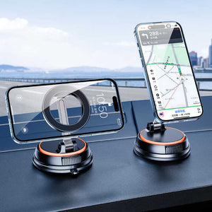 360° Rotating Magnetic Phone Holder | Strong Suction | Stable Universal Mount Design