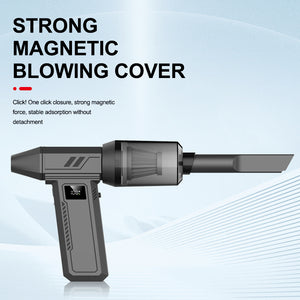 Black 130,000 Turn Compact Handheld Air Blower | Vacuum Cleaner | Dual Functionality