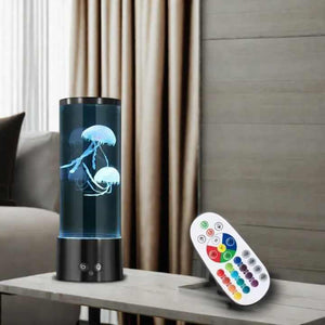 LED Jellyfish Night Light | Creative Lamp for Bedrooms & Kids' Rooms