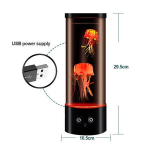 LED Jellyfish Night Light | Creative Lamp for Bedrooms & Kids' Rooms