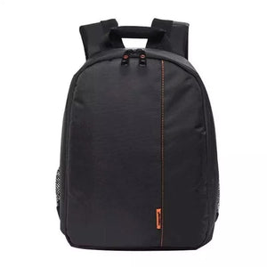 Water-Resistant DSLR Camera Backpack | Orange Lining | Tripod Holder | Lightweight & Spacious for Outdoor Photography (Camera & Accessories Not Included)
