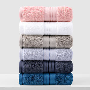 Luxury Cotton Towel Set | Towel + Bath Towel | Quick Dry | Extra Thick & Absorbent | Grey