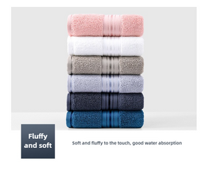 Luxury Cotton Towel Set | Towel + Bath Towel | Quick Dry | Extra Thick & Absorbent | Grey