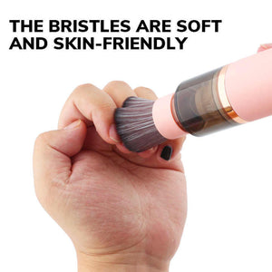 Mini Portable Wireless Dust Vacuum Cleaner | Blue | Powerful Handheld for Makeup Tables & Dust