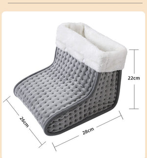 Electric Foot Warmer | Premium | 9 Temperature Levels | 4 Timer Settings | Washable Lining