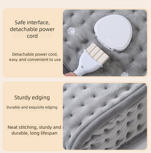 Electric Foot Warmer | Premium | 9 Temperature Levels | 4 Timer Settings | Washable Lining