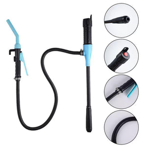 Portable Electric Oil Pump with Handle | Ideal for Cars, Boats, and More | Easy Use