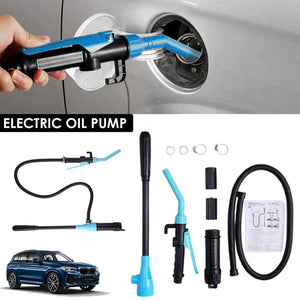 Portable Electric Oil Pump with Handle | Ideal for Cars, Boats, and More | Easy Use
