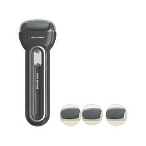 Black Electric Foot Grinder with USB Charging | Dual-Speed Callus Remover for Smooth, Exfoliated Feet
