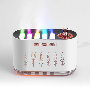 White Dynamic Color Changing Humidifier | Sound Control & Auto Shut-off