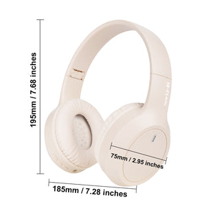 Khaki Over-Ear Wireless Headphones | Immersive Sound | 360° Surround Sound