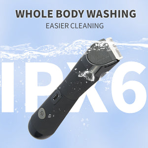 Black Electric Shaver for Women | Painless Hair Remover with USB Charging