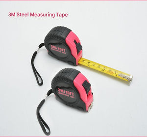 39pc Home Tool Kit | Pink | Carbon Steel Hardware Set