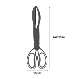 2 Pcs Blue Pet Poop Scooper with Long Handle | Durable Plastic Waste Picker for Dogs & Cats