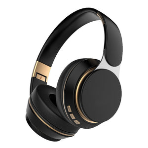 Black Wireless Bluetooth Headphones | Noise Reduction | Heavy Bass | Long Battery Life | TF Card Support