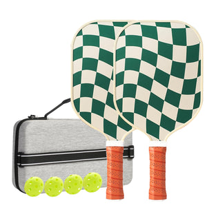 Carbon Fiber Pickleball Paddle Set | T700 | 2 Paddles + 4 Balls + Carry Bag | Set 1